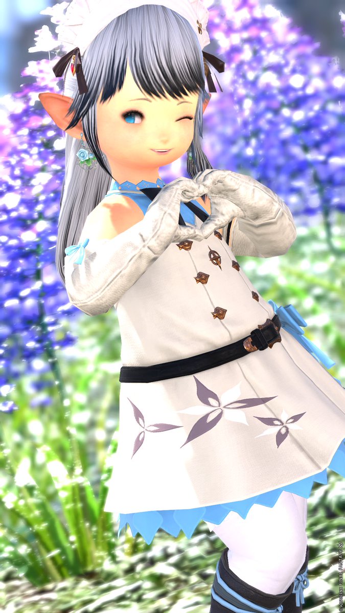 jupiter_FF14's tweet photo. おはゆっぴー🍀夜勤終わりまであと4時間ちょっと！今日は新しい人に教える夜勤なので、疲労感はなしです😂
本日のSSは撮影したものをGoogleドライブに入れ忘れたので、先日のアイドル風の別エモな一枚📸
ハートポーズとララコン、どっちがお好きですか？！
今日も良い一日を🫶
#FF14SS https://t.co/zLiWYqXDxv