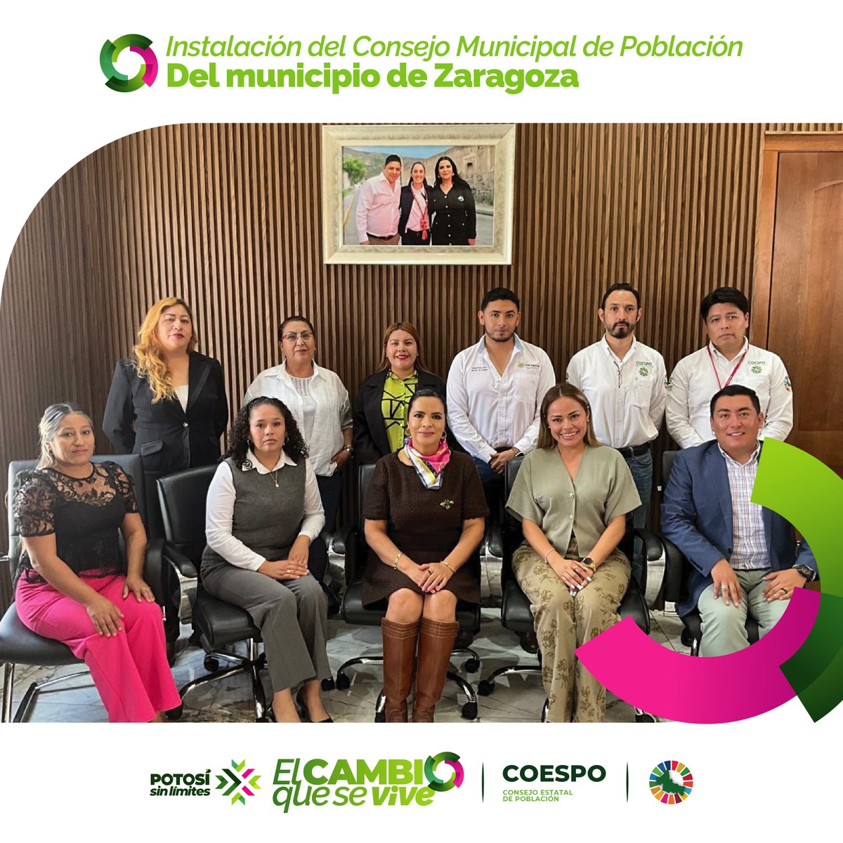 COESPO_SLP's tweet photo. El día de hoy, nuestra Titular, estuvo presente en la instalación del Consejo Municipal de Población del Municipio de Zaragoza, en compañía de directivos de dicho municipio.

#PotosiSinLimites 
#RicardoGallardo 
#CoespoSinLimites 
#ElCambioQueSeViVe 
@RGC_Mx https://t.co/QlScOc3lJ5