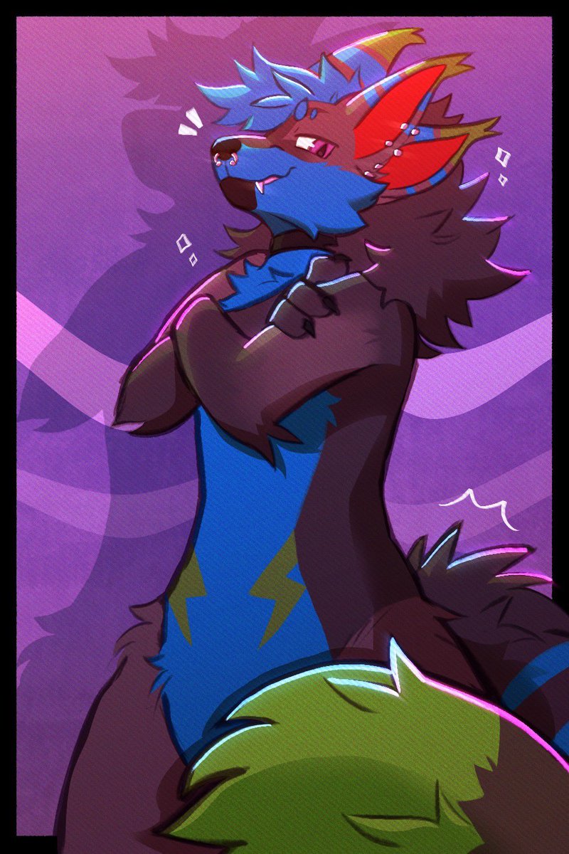 AkoSketch's tweet photo. Super amazing art commission I got from @ROCKABILLYGHOST they did such an amazing job with this omg ! I’ve been staring at this for days ✨🥵❤️

Go check out they’re art ✨❤️❤️ https://t.co/5093oHGU9D