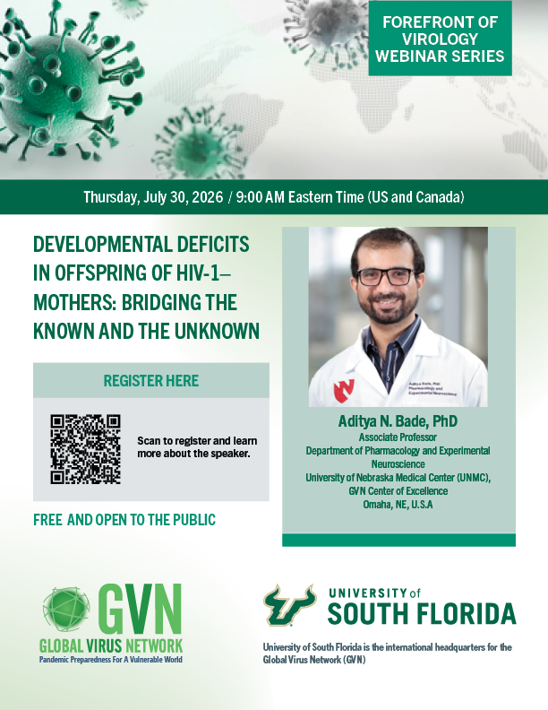 KeystoneSymp's tweet photo. Don't miss the @GlobalVirusNews's Forefront of Virology Webinar tomorrow, July 30th at 9:00 AM ET

The webinar is free and open to the public!

Register now: https://t.co/LthSkk7uO7 https://t.co/Fq3lQgIgZf