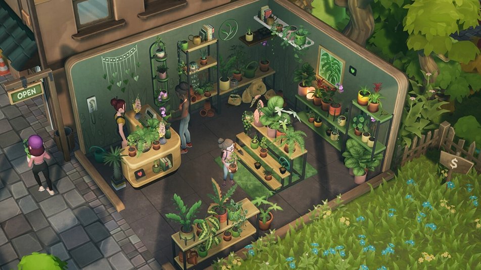 Jiyuline's tweet photo. Vous avez la main verte ou vous n'arrivez pas à faire survivre des cactus ? 🌿
Pas grave, car dans les deux cas, vous pouvez devenir le gérant d'une boutique de plantes, en prendre soin pour les faire grandir puis les vendre à vos clients dans le jeu Leafy Corner qui sort demain. https://t.co/WAf0QSFlgP