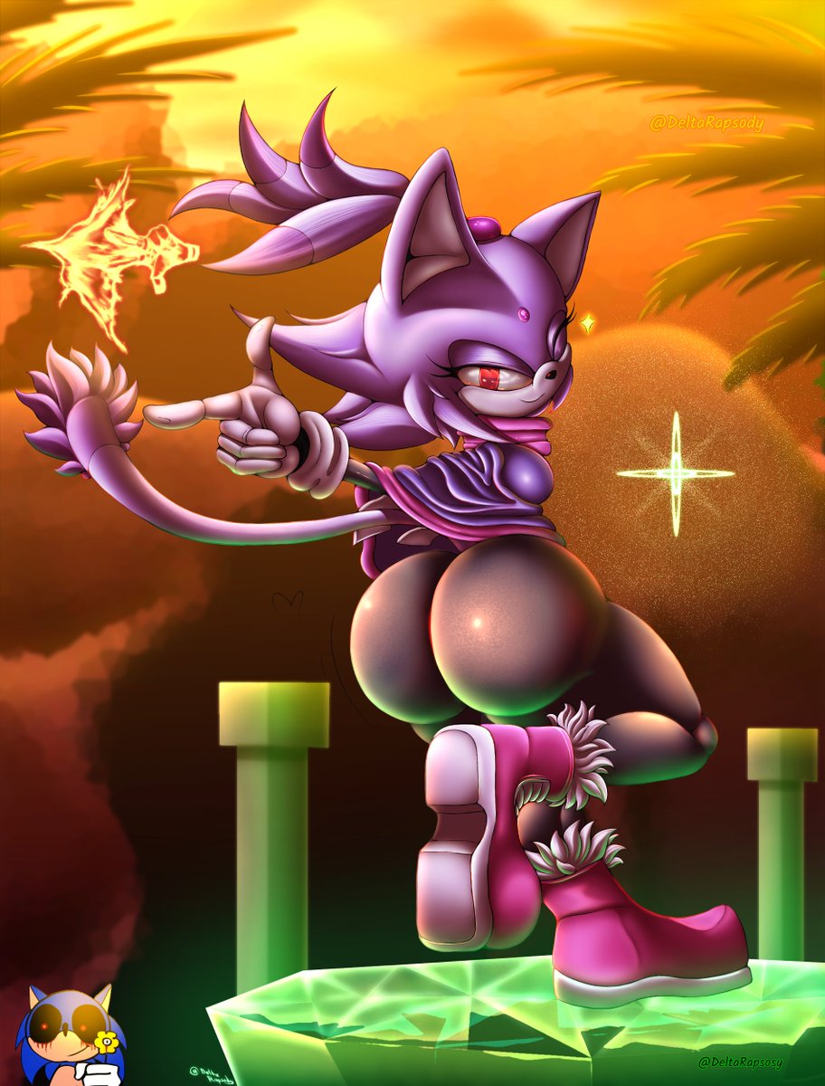 DeltaRapsody's tweet photo. FELIZ ANIVERSARIO A OUTCOME MEMORIES!!

"Antes de escapar de ángel Island, blaze se da su momento para burlarse/seducir al nuevo killer, y parece que este quedo encantado con ella"

#outcomememories #blazethecat #crimsonx
#execommunity #sonicexe https://t.co/3GRgsjRKBY