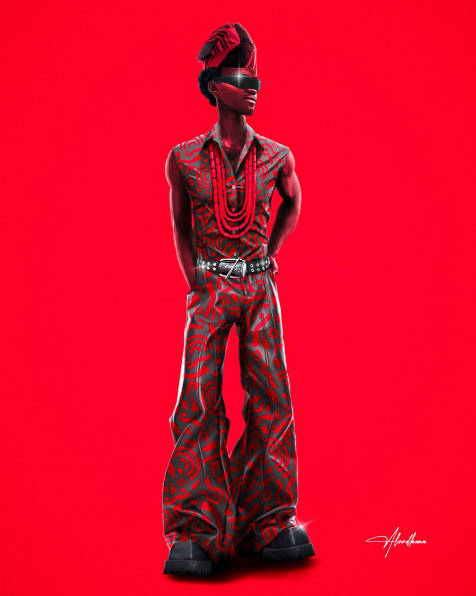 _allofdhann's tweet photo. OBA; A Gen Z take on royal drip, "if he became king".

(2026) https://t.co/BU9s3aydFn