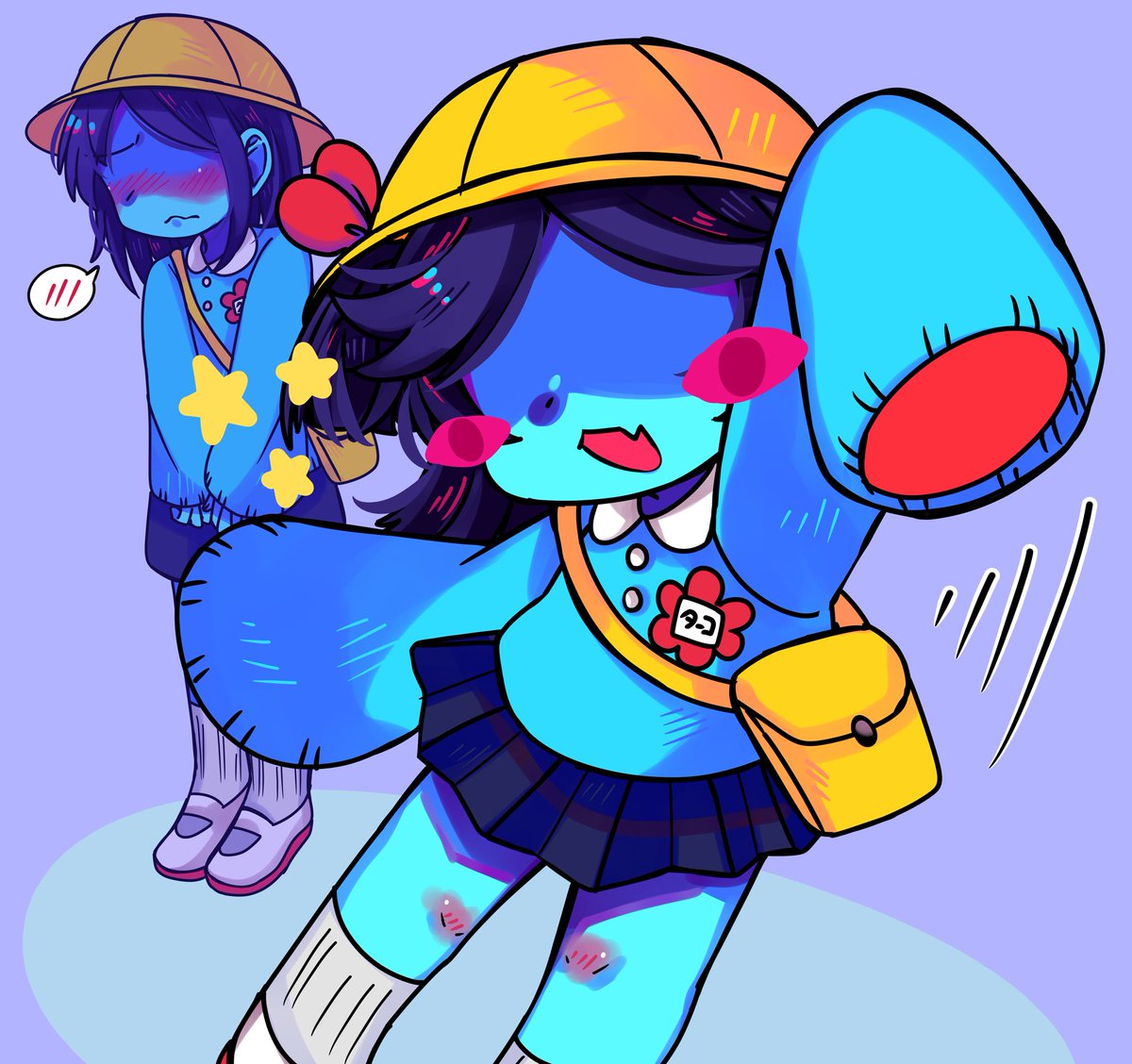 Kingyo_Isuzu's tweet photo. 🩵幼稚園児ターコ🩵

#deltarune https://t.co/eO12C2KvsT