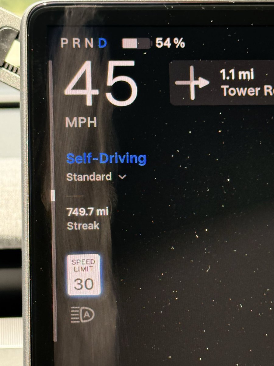 eyeshot65's tweet photo. @Tesla_AI idk my standard mode has been driving awfully fast in some rural slower speed zones…🤔 it never does that. Always +5 max or maybe +6. https://t.co/n5kRUt885K