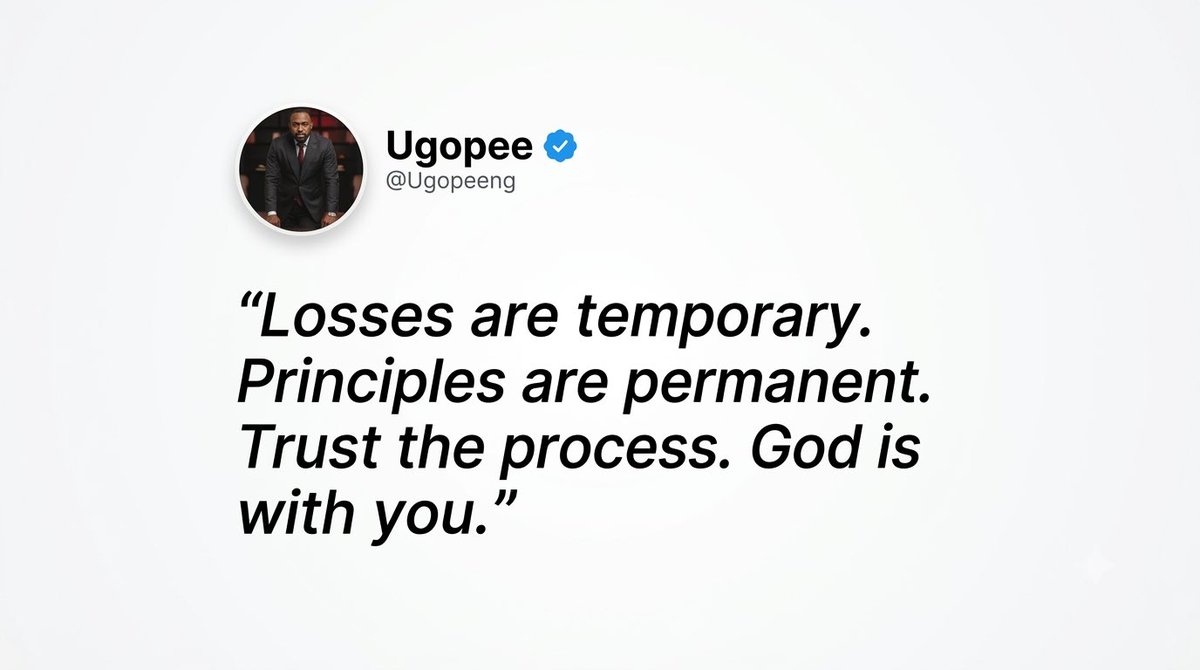 Ugopeeng's tweet photo. Trust the process https://t.co/drvsd2rSB5