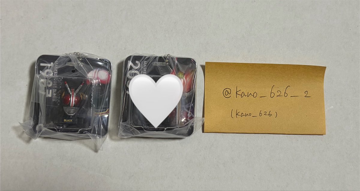 Kano_626_2's tweet photo. 【交換】仮面ライダー マスクブリスターチャームコレクション2

譲）BLACK

求）ファイズ

︎✿リトリン必読
︎✿札幌手渡し検討◎

お声掛けいただけますと幸いです https://t.co/xNFGRE8dLE