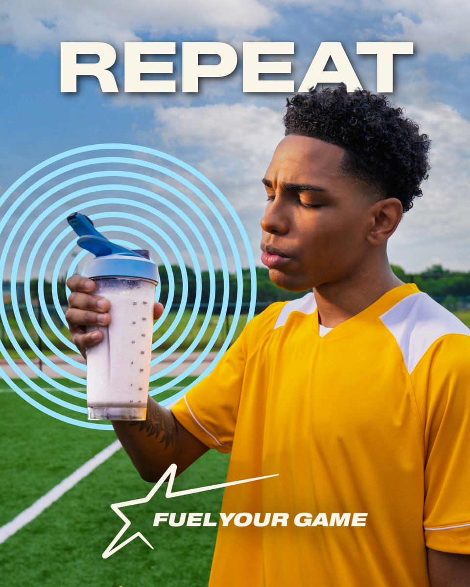 CHSAA's tweet photo. One month. One mission: Recover Smarter. 🥛⚽

Whether you've watched the world’s best or training yourself, recovery matters. Rehydrate with electrolytes. Refuel with carbs. Repair with protein.

Chocolate milk does all three: https://t.co/rdg2Myl5nL

#RecoveryMonth https://t.co/mas1TyfwWu
