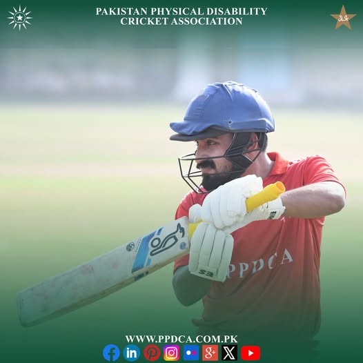 PPDCAOfficial's tweet photo. Focused. Fearless. Ready to Deliver. 
Every shot reflects determination, discipline, and the passion to excel in Physical Disability Cricket.
#PPDCA #PhysicalDisabilityCricket #DisabilityCricket #PakistanCricket #CricketSpirit #InclusiveSports #GameOn #CricketForAll https://t.co/5CwRHI4GKY