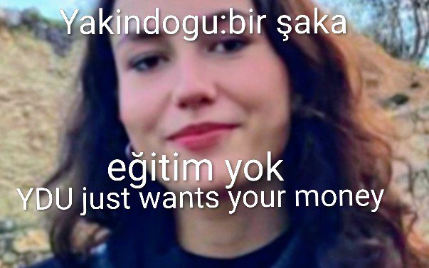 SenarEmiroglu22's tweet photo. @YakinDoguUni #northcyprus #kibris #yakindogu #veteriner #vetmed #yok #joke #untanc #senaremiroglu #turkiye #education #eu #euro #lefkosa #nicosia #girne https://t.co/NHNtNJfloo