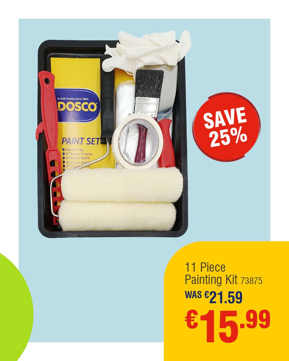 ChadwicksIE's tweet photo. Been meaning to freshen up the walls? Now's the time! 🎨

Our Summer Sale has great offers on Paint &amp; Accessories, so you can finally tick that job off the list.

Browse the full range 👉 https://t.co/KwK896pSzQ

#Chadwicks #LetsGetItDone https://t.co/Xo1pCF2Fgt