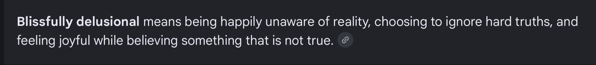 KeepYouFed's tweet photo. My headcanon is Dany used blissfully delusional for the caption as it describes her trainer to a tee and she’s subtly telling us they’re now aware of his beliefs and action will be taken accordingly. Either that or I’M the one being blissfully delusional. Probably the latter 🙃 https://t.co/oHopgaZdrT