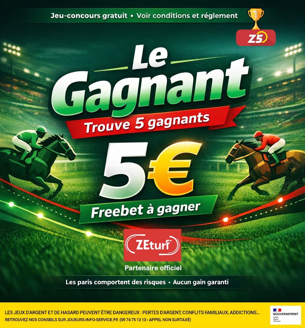 AwanasEdge's tweet photo. Jeu. 30 Juil. -🏁20:15 - DIEPPE
🔮Le pronoSCOPE Q+
✍️1-4-2-5-11-16-9-10

🏆Le jeu "LE GAGNANT"🥇
Tu posteras en commentaire ton🐴cheval gagnant + ton CC (cheval de complément) &amp; LIKE + RT

Règlement https://t.co/EEj3obmzgy
#TeamParieur #Turf #Quinte https://t.co/EFRRqwoNkI