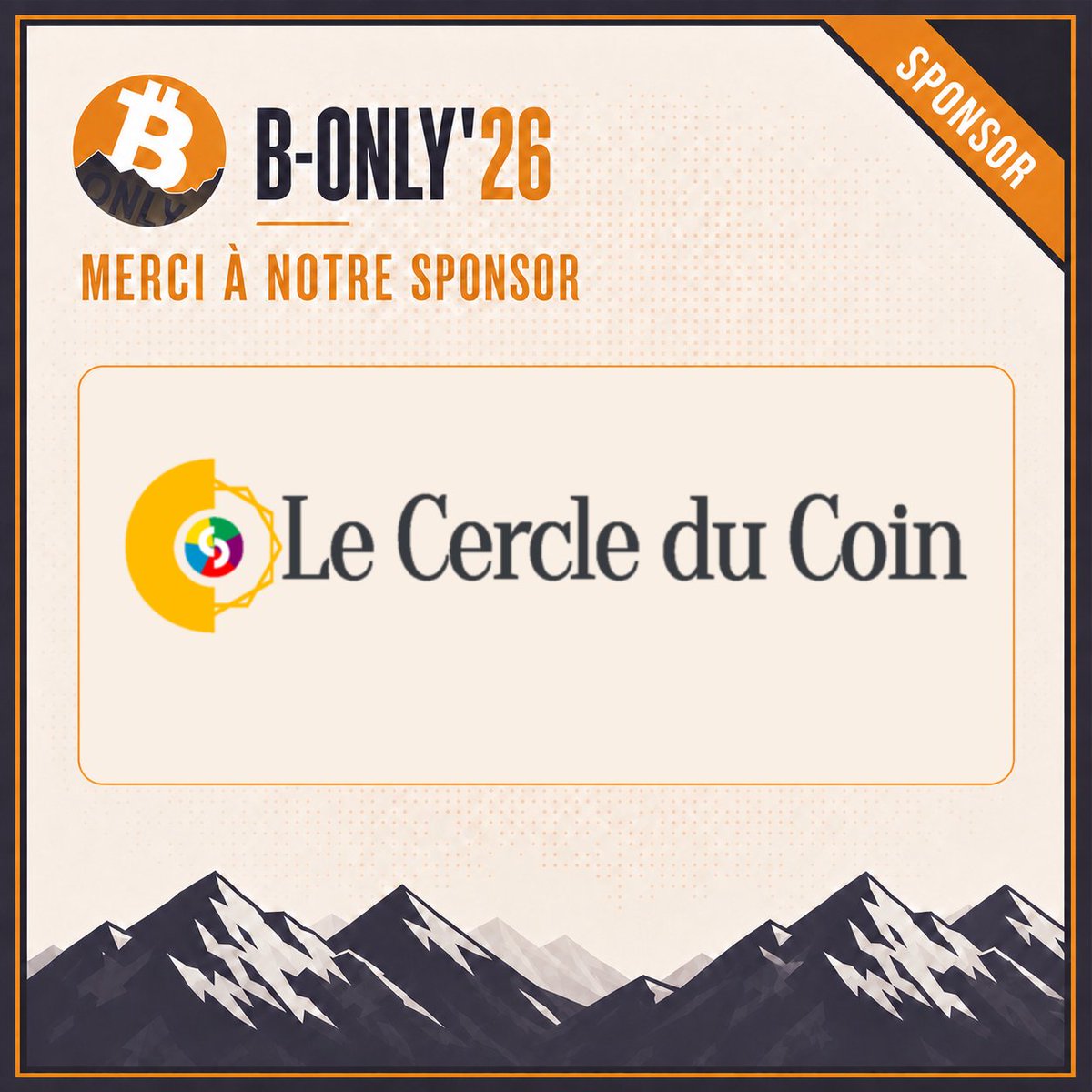 alpinechain_xyz's tweet photo. Merci à **@AssoCDC** de soutenir le B-Only’26 et les communautés Bitcoin francophones.

Rendez-vous à Annecy du 7 au 9 novembre pour trois jours de rencontres, de conférences et d’échanges autour de Bitcoin.

🎟️ https://t.co/5aCO95hdhb

#Bitcoin #BOnly2026 https://t.co/YKHTCPAxoy