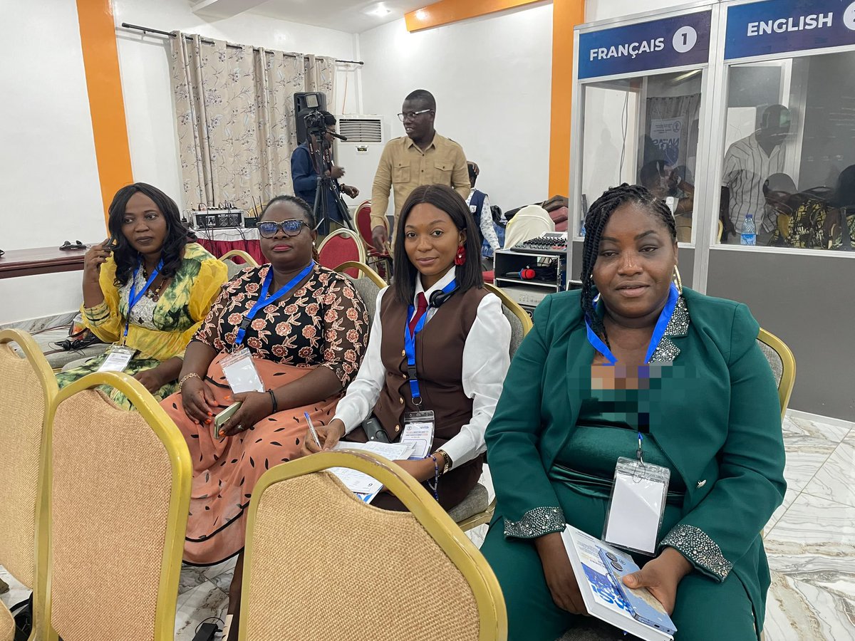 JeunesEnAction2's tweet photo. Grâce à l’appui de @SpeakUpAfrica1 notre cheffe de projet représente Voix Essentielles RDC au West Africa Feminist Data Summit 2026 à Porto-Novo, au Bénin, aux côtés des voix féministes africaines engagées pour faire des données un outil de changement social.
#FeministData https://t.co/Qd94oXFwvM