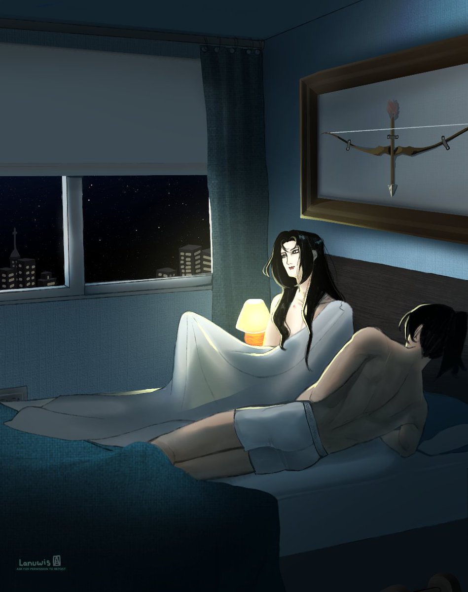 Lanuwis's tweet photo. Art done for @Paljuresji 's fanfic "Born to be Yours" as part of the FengQing Big Bang! @fengqingHub

Link in the comments! https://t.co/aMnU3AzNKB
