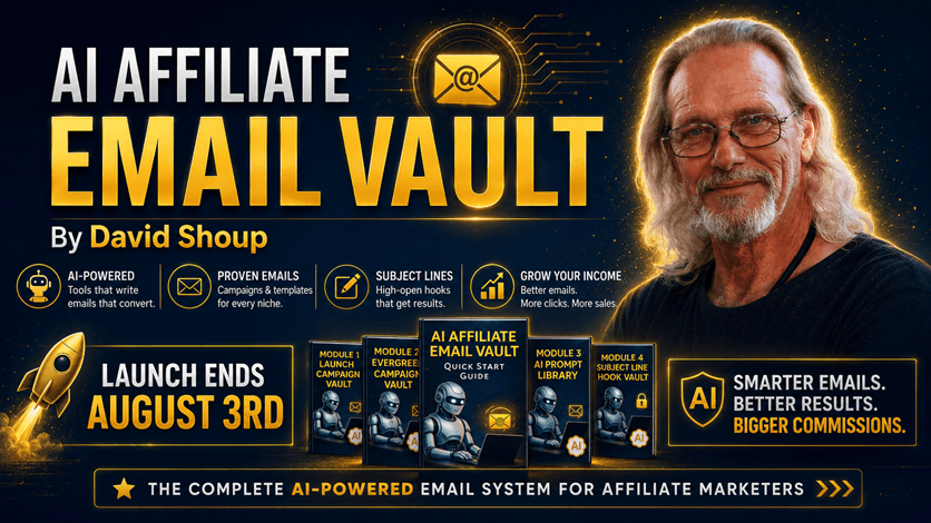HelenePalmer23's tweet photo. 🚀My friend David has launched the AI Affiliate Email Vault! 
One big benefit: ready-to-use campaigns save time and help you promote offers without starting from scratch. 

🙂Grab it through my link and get my bonus guide!
https://t.co/3I9Minuyxe

#AffiliateMarketing #PLR #AI https://t.co/nVgLa0Lhhg