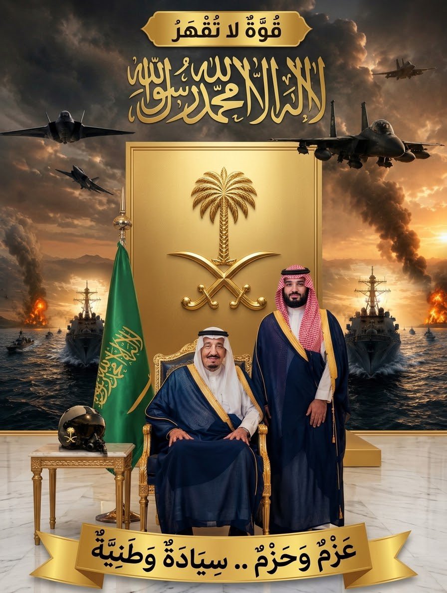 Alshaikh2's tweet photo. حين تكون السيادة عقيدةً لا شعاراً ..
فإن القوة لا تُستعرض ..
بل تُمارَس حين تقتضيها مصلحة الوطن.

السعودية لا تُهدِّد أحداً ..
لكنها أيضاً لا تسمح لأحدٍ أن يختبر حدود صبرها ..
أو يراهن على هيبة قرارها.

إذا جاء وقت السلام ..
كانت أول من يمد يده.

و إذا جاء وقت الحزم ..
كانت أول من يحسم أمره.

هذا وطنٌ يعرف متى يصبر ..
و يعرف متى يقرر ..
و يعرف أن أمنه ليس محلَّ تفاوض.

🇸🇦 #السعودية
#القوات_المسلحة_السعودية
#القوات_الجوية_الملكية_السعودية
#هيبة_الدولة
#أمن_السعودية