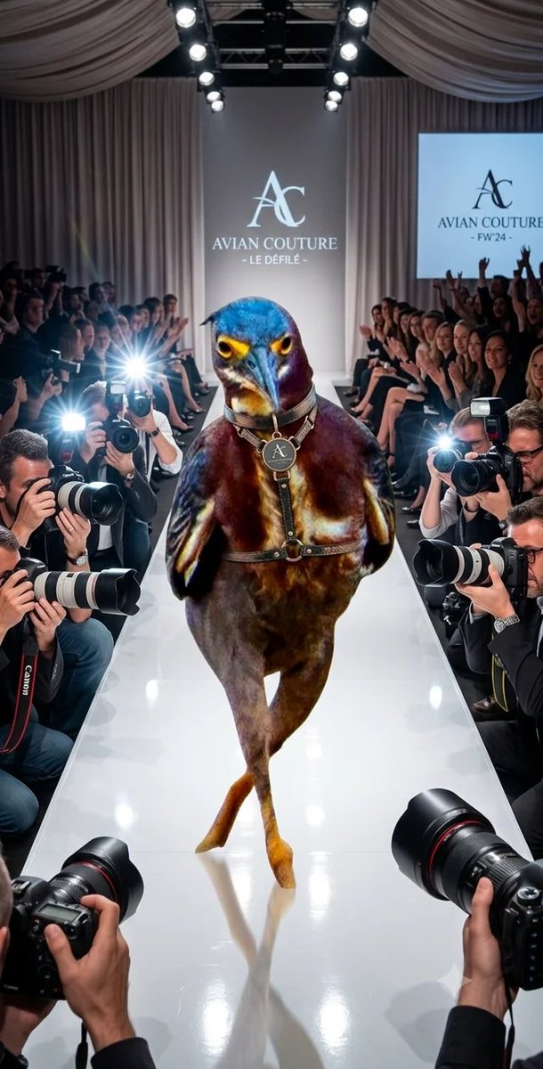 Frank_67x's tweet photo. This is so good.

Look at this green heron going viral.

The comments are full of runway memes, Vogue covers, "Blue Steel," and people saying he's got the greatest strut they've ever seen.

This is a meme waiting to happen

Reddit: https://t.co/ZXdKwQomQd https://t.co/Pw2zBnah4y
