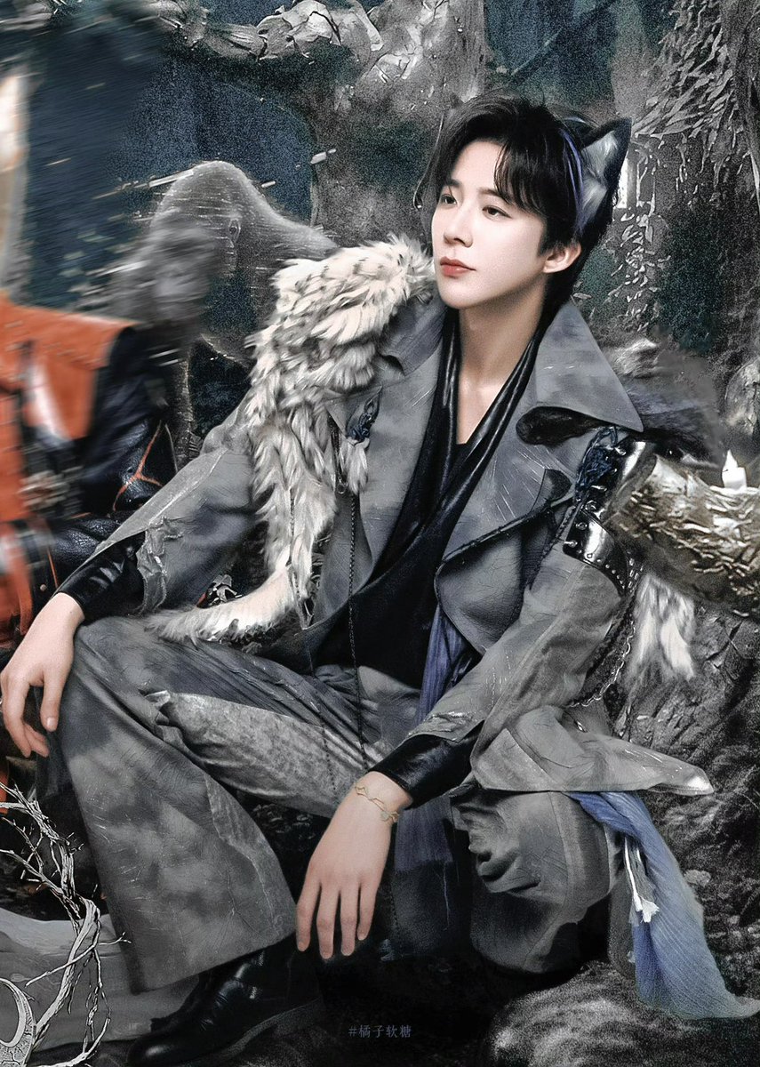 LUVIE_O_Sehun's tweet photo. The one and only cat like wolfie king 

Still looking cute even when he dressed up this cool hehe 

#LiuYuning #yuning #刘宇宁 #theyruths4 https://t.co/2HL7Wxd8pO