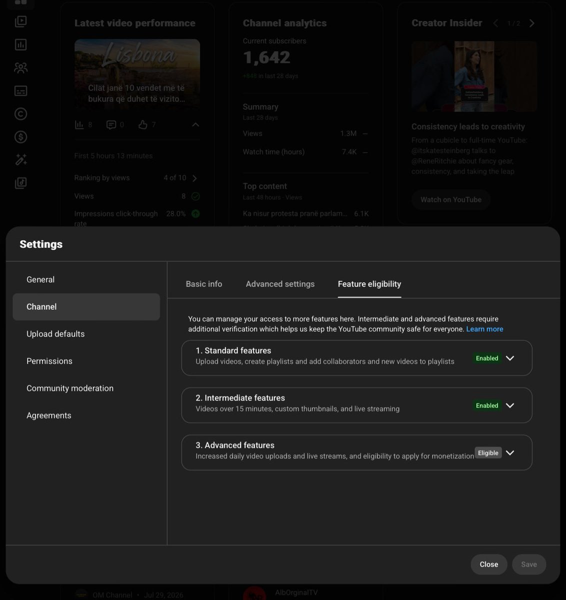 OmChannelo7r0's tweet photo. Hi @TeamYouTube ,

I've been active for 2 months with no strikes and I've met all the requirements, but my channel still says **"Build your channel history."** Why hasn't Channel History been enabled yet?

https://t.co/QpHUhXJ0ID https://t.co/JiWbnt7BJL