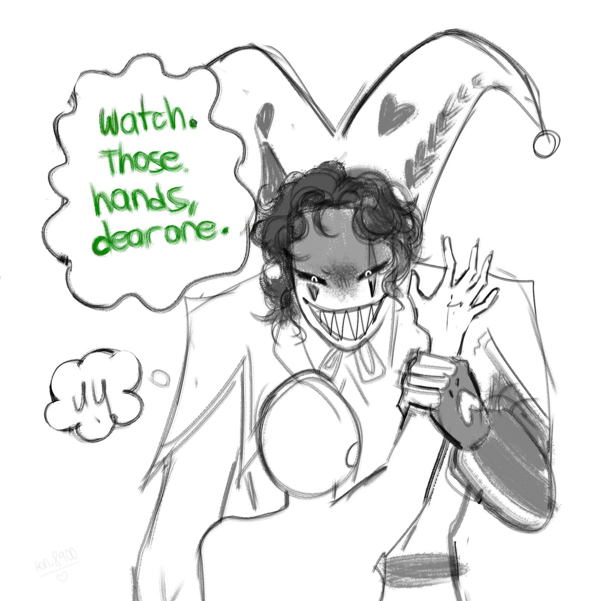 hon8900's tweet photo. The Freak Circus - Small Comic (1/3)
Just a doodl
#thefreakcircus #tfc #harlequin https://t.co/gdUk4p7EHf