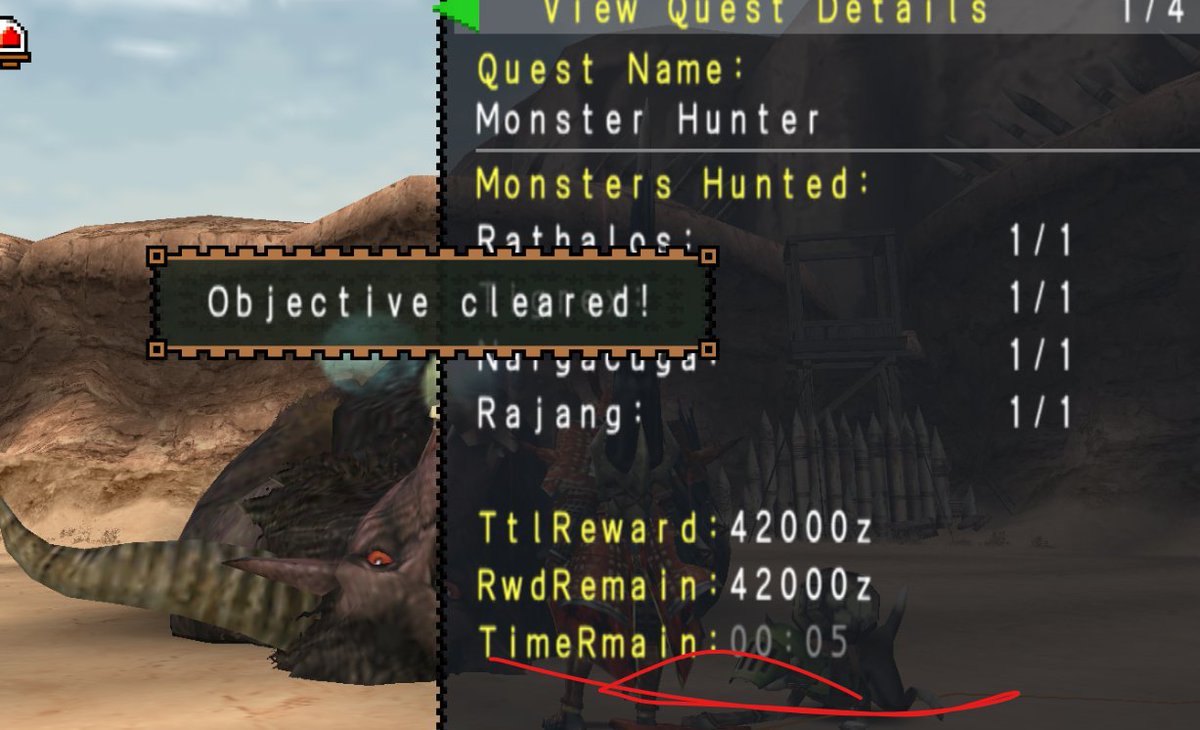 ARStudios2000's tweet photo. HOLY SHIT!
I WON! I FUCKING WON! FUCK YOU, GEN 2 MONSTER HUNTER, I WON!! IN YOUR FACE! https://t.co/etjWYU5gGe