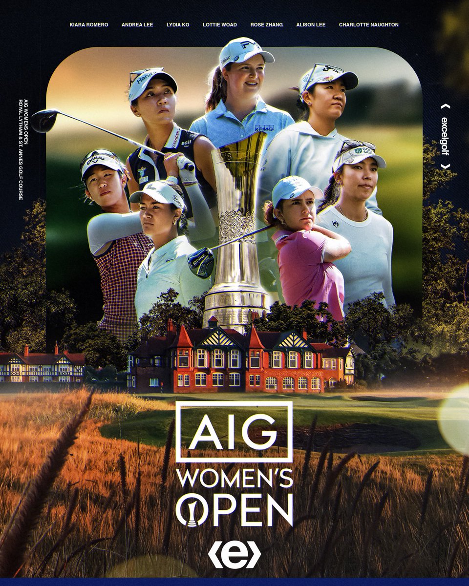 excelsm's tweet photo. Teeing up for the AIG Womenโs Open โณ๏ธ #exceling https://t.co/HX11PPNUtK
