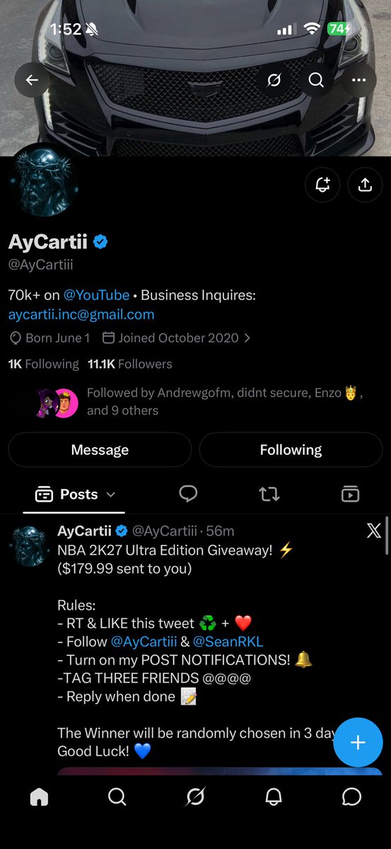 Overlaps_'s tweet photo. @AyCartiii @Andrewgofm @SeanRKL done @Andrewgofm @elpustado @shootajax_ https://t.co/8i5xAzeIfJ