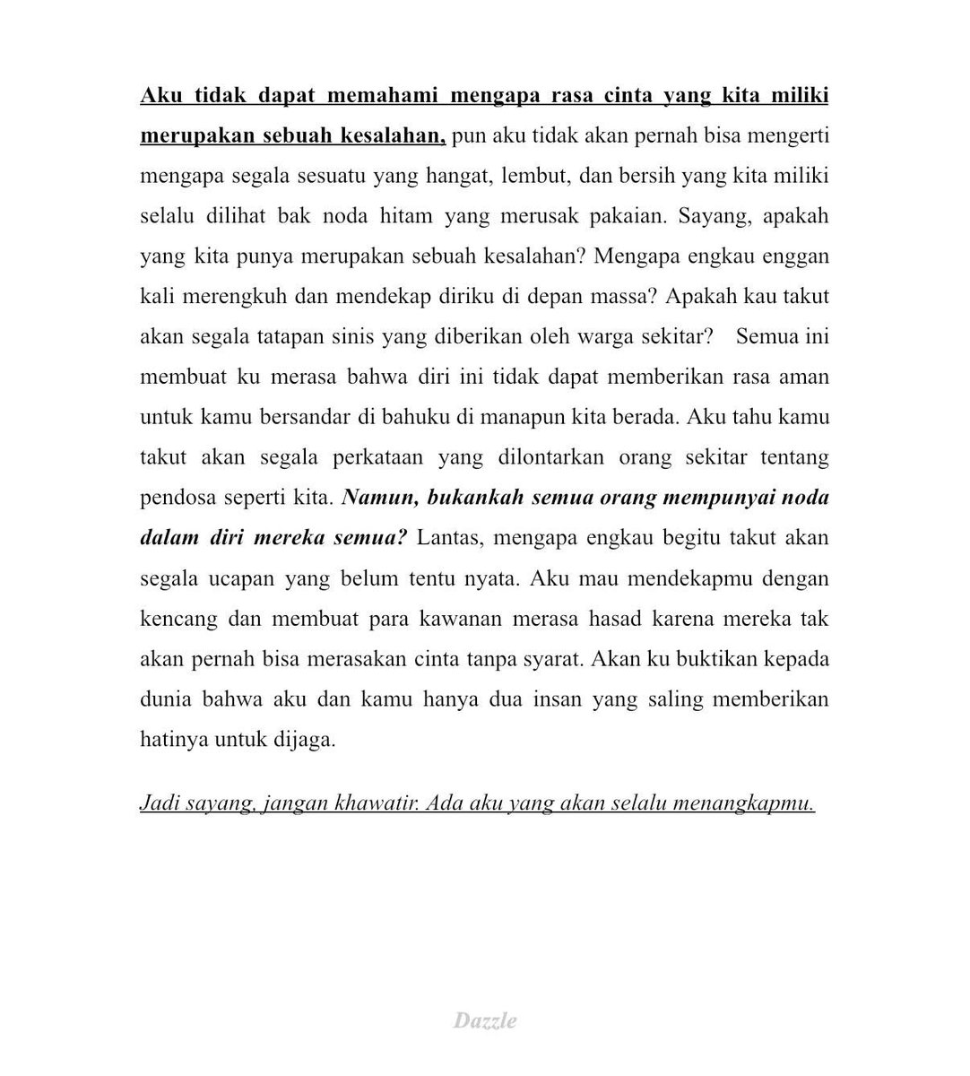 pencorner's tweet photo. Suatu saat, kita dapat bermesraan tanpa takut akan para warga. https://t.co/enEEcoEEG4