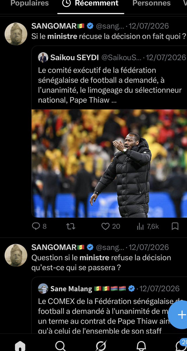 sangomar94's tweet photo. Mdr je sens qu’il y a moyen de passer un rassemblement de septembre très épicé 🌶️. https://t.co/TDzRqY0jcM