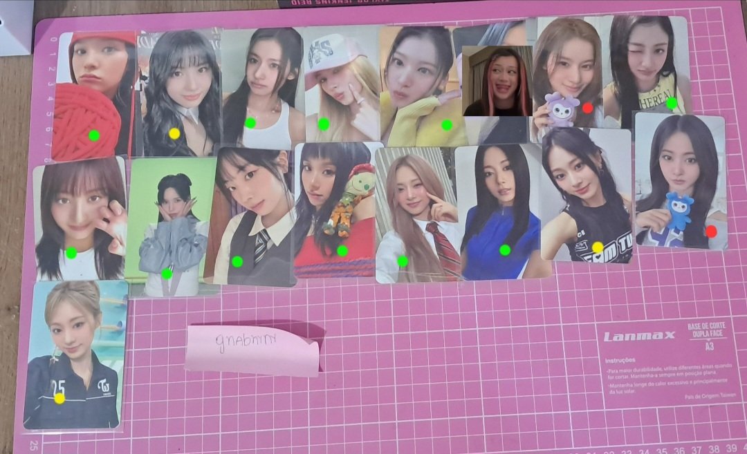 gnabnyny's tweet photo. 🐰VENDA/VENDO

🔴 30
🟡 25
🟢 20

🥑 preços *sem* frete
🥑 frete fixo de R$8
🥑 pagando imediato
🥑 Tenho feedbacks positivos no fix @gnabnyny

🏷 Nayeon, Jeongyeon, Momo, Sana, Jihyo, Mina, Dahyun, Chaeyoung e Tzuyu twice photocards pc ot9 https://t.co/SXoUSnSstG