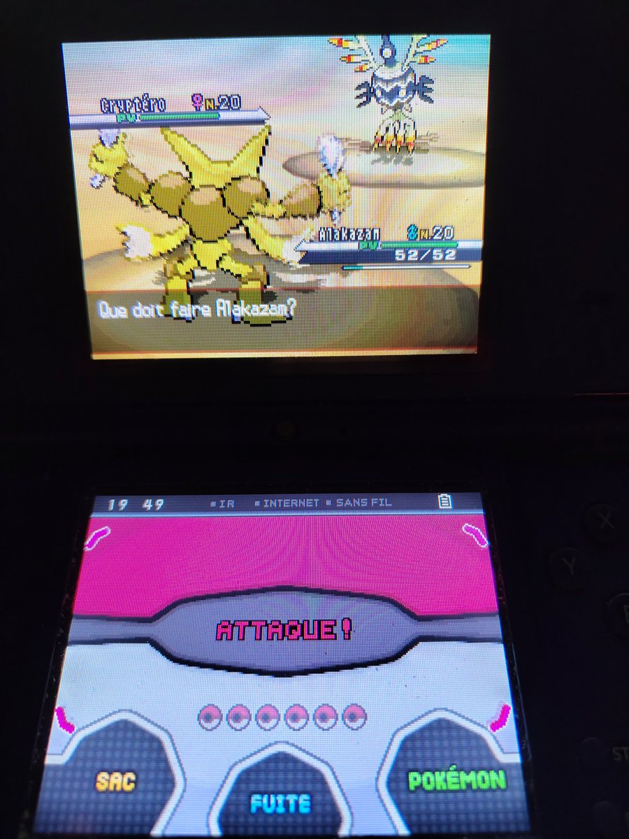 Halaixe_sh's tweet photo. CRYPTÉRO SHINY PHASE 1 WTF ???? Omg la chance revient ça fait tellement plaisir mdr, 5350 rencontres avec le repousse 20, très très content !!!!✨ https://t.co/KMwnWX4EQi