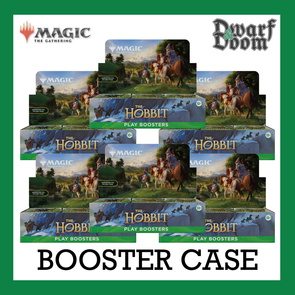 DwarfDoom's tweet photo. Pre-order now the amazing MTG: The Hobbit play boosters! Experience the magic of Middle Earth in your favorite card game 🔮✨ Don't miss out on this limited edition set! https://t.co/GCxWW6DYeT #MTG #TheHobbit #MagicTheGathering #PreOrderNow https://t.co/fGUNJ1f4hj