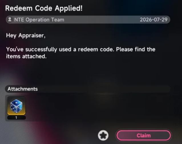 nte_update's tweet photo. NEW REDEMPTION CODES  

> COMEBACK

#NTE https://t.co/8Q8X7gAQWI