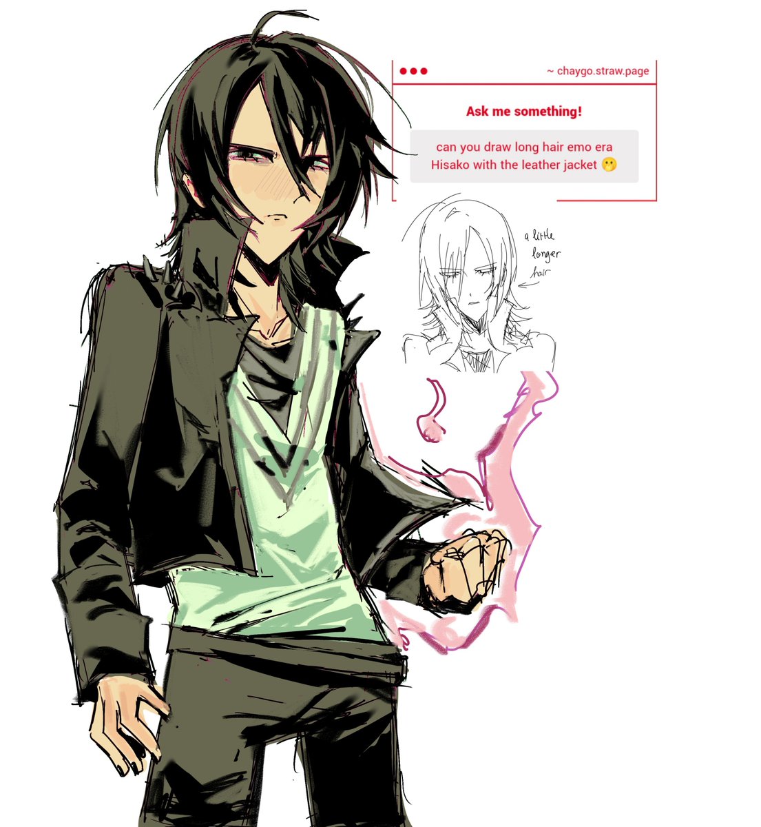 chayg0ne's tweet photo. i miss hisako https://t.co/1jKJIqmJO2