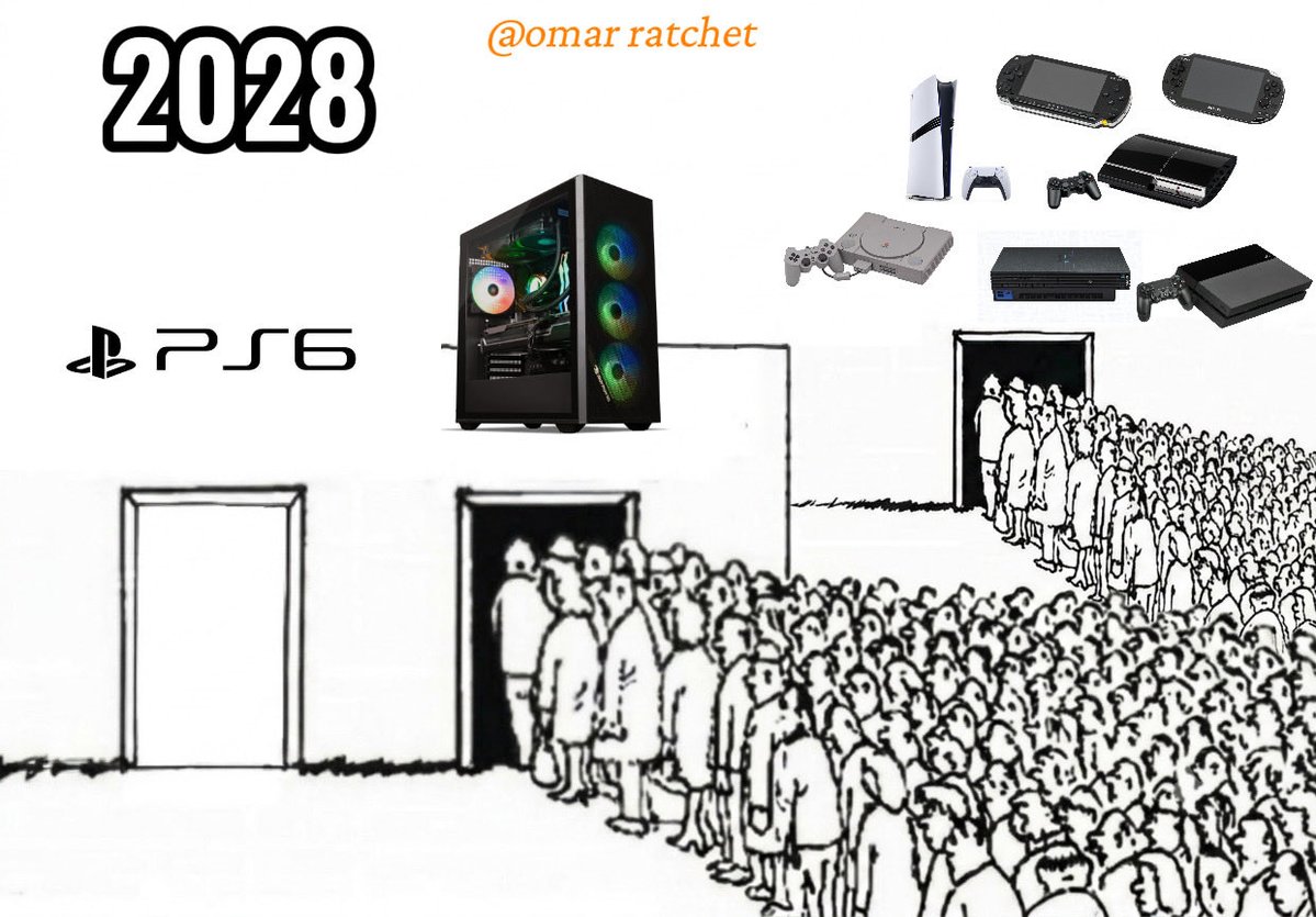 omar_ratchet's tweet photo. #NoDiscNoPS6 
#NoDiscNoBuy 
#PlayStation 
@PlayStation 
@PlayStationSA 
#InsomGameCommunity 
#PS6 
#PlayStation6
@realradec 
#PS5 https://t.co/GQY3zYDnHu
