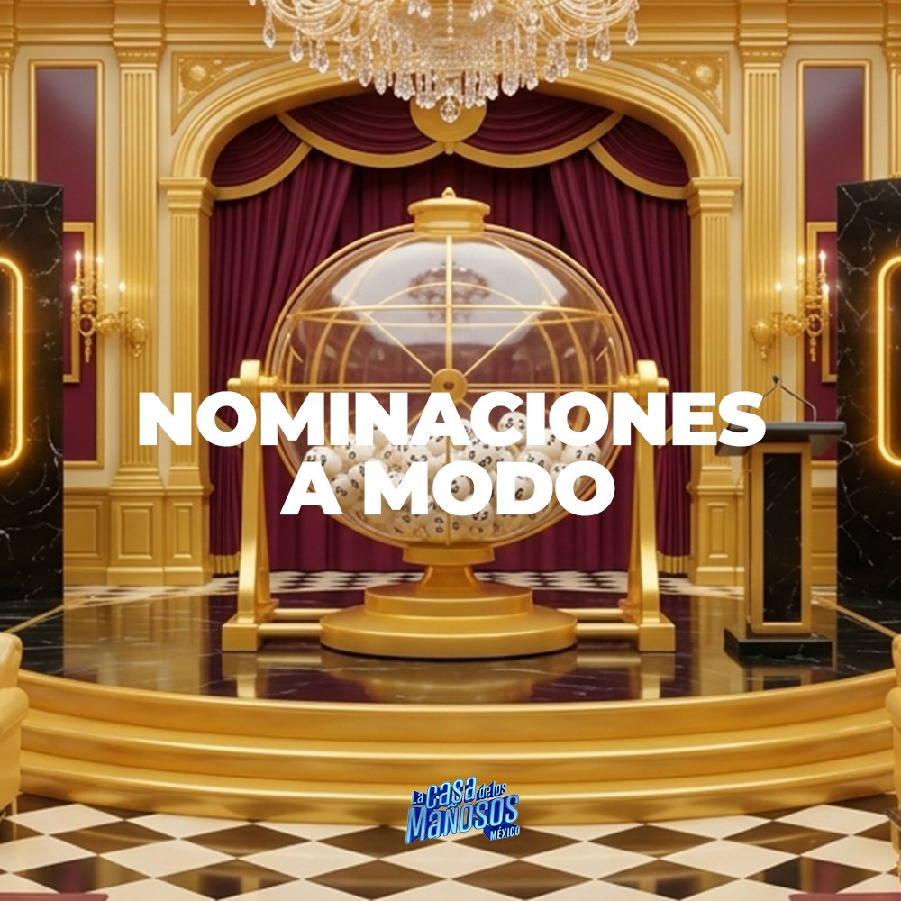 LCDLManosos's tweet photo. ¿Quienes serán los primeros nominados de LCDLM? No te pierdas quien tendrá que despedirse del fuero vitalico y pagar las consecuencias... algún día. La Casa de los Mañosos, todos los lunes en nuestro canal de Youtube a las 7:30 de la noche.
#LaCasaDeLosFamososMéxico #LCDLMANOSOS
#LCDLFMX
