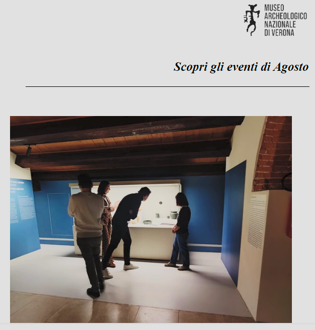 museoarcheovr's tweet photo. 𝗔𝗚𝗢𝗦𝗧𝗢 𝗮𝗹 𝗠𝗔𝗡𝗩𝗲𝗿𝗼𝗻𝗮 📌𝗜𝗹 𝗰𝗮𝗹𝗲𝗻𝗱𝗮𝗿𝗶𝗼 𝗱𝗲𝗶 𝗽𝗿𝗼𝘀𝘀𝗶𝗺𝗶 𝗲𝘃𝗲𝗻𝘁𝗶 👇https://t.co/eIBJXQxEDg
@MiC_Italia @museitaliani #mic #museitaliani #verona #iloveverona #museoarcheoverona #agostoalmuseo https://t.co/EN66H8zcSb