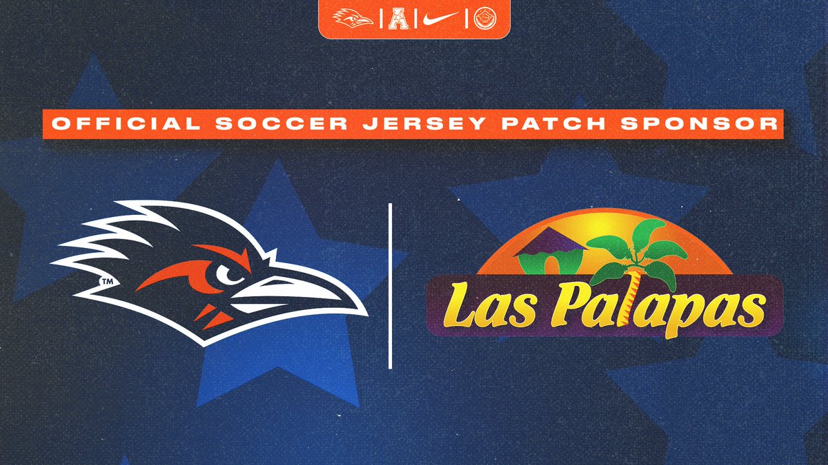 UTSAWSOC's tweet photo. 𝗨𝗧𝗦𝗔 𝗦𝗼𝗰𝗰𝗲𝗿 🤝 𝗟𝗮𝘀 𝗣𝗮𝗹𝗮𝗽𝗮𝘀

Las Palapas Announced as the Official UTSA Soccer Patch Sponsor!

📰 https://t.co/iu3HEbZ8FY

#BirdsUp🤙 | #UTSADNA | #LetsGo210 https://t.co/0Wrv89p8v4