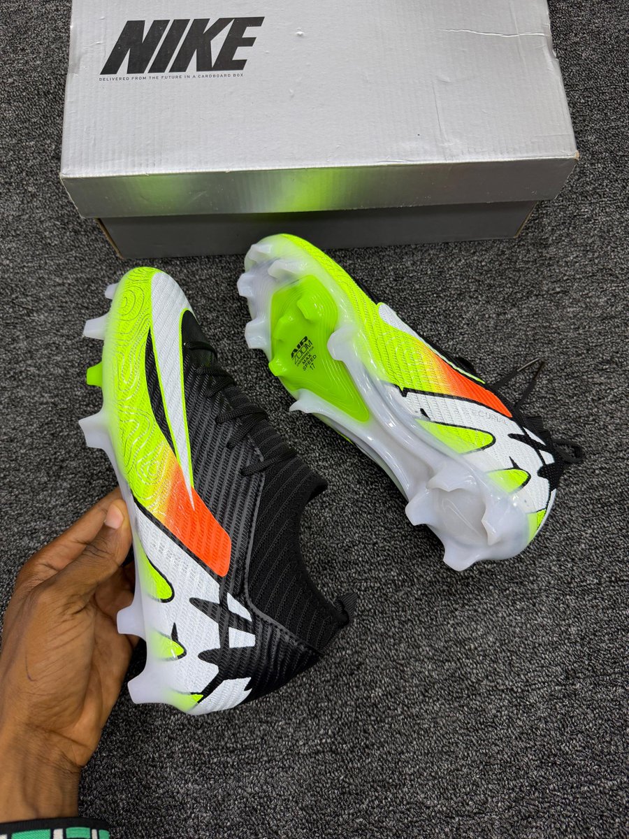 Kadunasport's tweet photo. Football Boots 

🔖 ₦25,000

📍 Kaduna https://t.co/zL6Lch194o