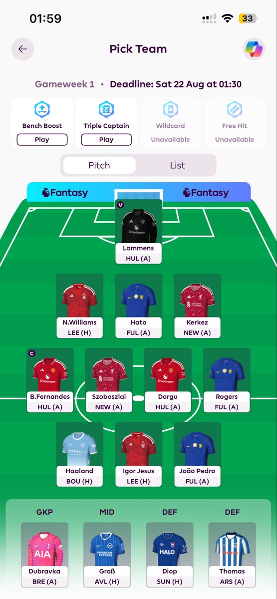 ledwaddy's tweet photo. @Enzo_FPL Me too https://t.co/ELTi9NvHd4