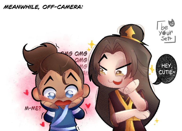 OnlyMooniezs's tweet photo. @zayajima has been feeding us a ton of Zukka art, It made me want to try drawing anime again ☺️ so... Silly Chibi Zukka!

((You're an inspiration Mintyyy))

#zukka #ATLA https://t.co/yEFz4PKQQM