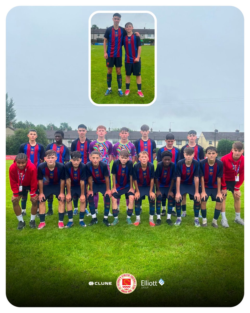 stpatsfc's tweet photo. Our U14s are into the semi-finals of the @SuperCupNI after an excellent 2-1 victory against West Ham United earlier as the lads topped their group 🔝

Danny Davis &amp; Jack Moore got the goals ⚽️⚽️

They’ll face Co Down tomorrow for a place in the final 🏆 

#StPatsFC 🔴⚪️ https://t.co/qCkFImesKA