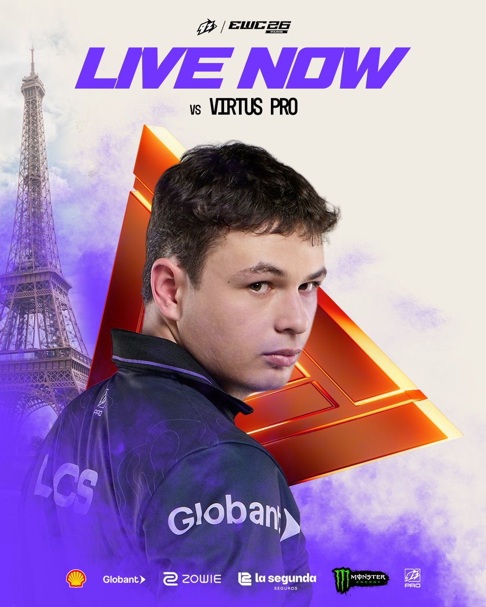 9zTeam's tweet photo. EN VIVO, arrancó nuestro debut en la Esports World Cup 2026 🇫🇷

Nuestro equipo de Overwatch está jugando ante @virtuspro por el Upper Bracket del Grupo A

🖥️https://t.co/4rB2WcmHbo | #EWC26 https://t.co/J0oy7DVXpS