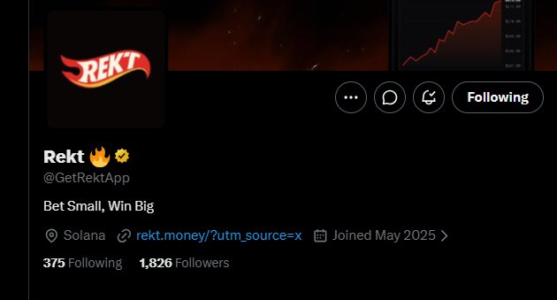 FoundeX_'s tweet photo. @GetRektApp Ready to get Rekt Count me in. 🔥 https://t.co/NeLAO7UNhm