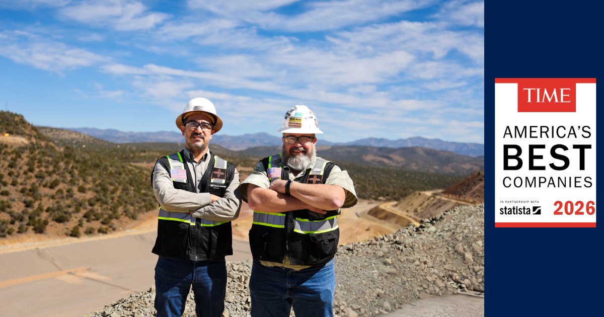 FM_FCX's tweet photo. We're proud to share that Freeport has been recognized by TIME and U.S. News & World Report for workplace excellence. 

Freeport earned a spot on TIME's America's Best Companies 2026 list and was named one of U.S. News & World Report's Best Companies to Work For in 2026, with additional recognition in the Energy & Resources, the Western U.S. and Internships categories. 

#FreeportMcMoRan #BestCompanies #Careers #EmployeeExperience #AmericasCopperChampion