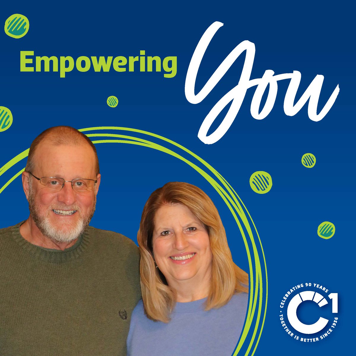 Community1stCU's tweet photo. For 90 years, we’ve been there for our members, supporting families like the Bellendiers through every stage. Explore stories from fellow C1st members at https://t.co/Y7xLUkcK5k! Federally insured by NCUA. #90YearsOfEmpoweringYou #c1stcu https://t.co/l1tYs8VqxY