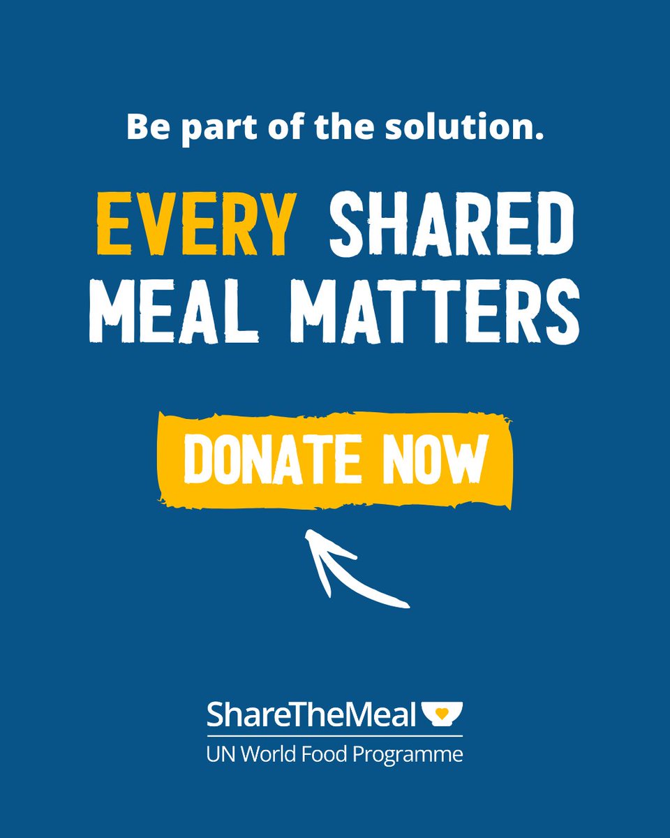 ShareTheMealorg's tweet photo. 📢 New Fundraising Goal: #Haiti

Over half the population are facing acute #hunger due to conflict, economic instability and the impacts of extreme weather. In 2026, @WFP colleagues have reached nearly 2 million people. Join and support communities now.💛

https://t.co/GSFZR9qysG https://t.co/VG8fOAC1aq