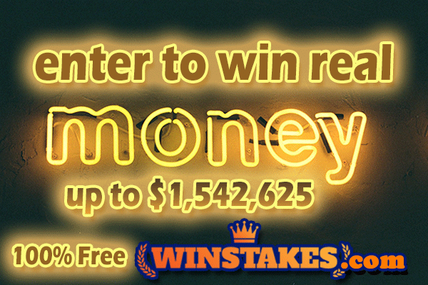 win_winstakes's tweet photo. ✔️Keep entering daily: https://t.co/94cojUpWq9
😍Win up to $1,542,625 Cash 100% FREE!!!
❤️We'd LOVE for YOU to Win!🥰 https://t.co/dYXVF765WZ